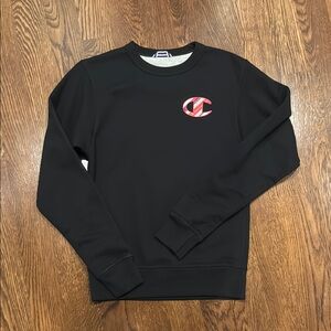 Champion Black Crewneck Sweater